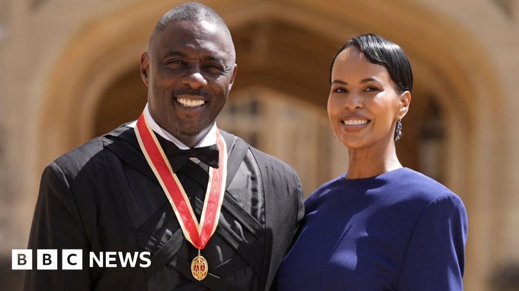 Idris Elba and Torvill and Dean receive honours at Windsor Castle