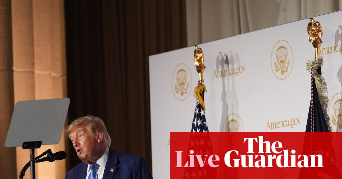 Trump touts new AI tool he claims will streamline government information access – US politics live