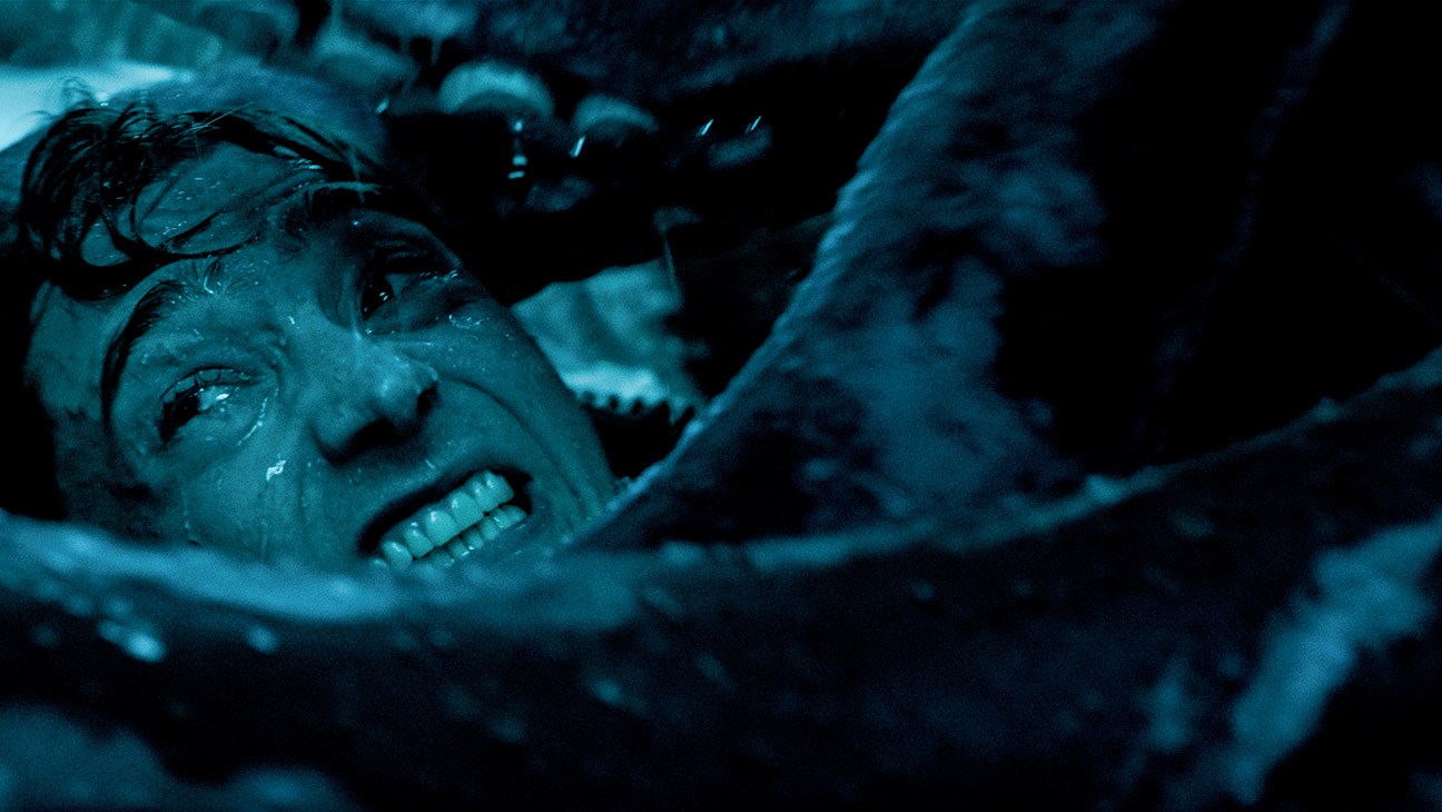‘Whalefall’ Review: Austin Abrams Struggles to Escape the Digestive Tract of a Whopper Mammal in a Dumb Thriller That Takes Itself Way Too Seriously
