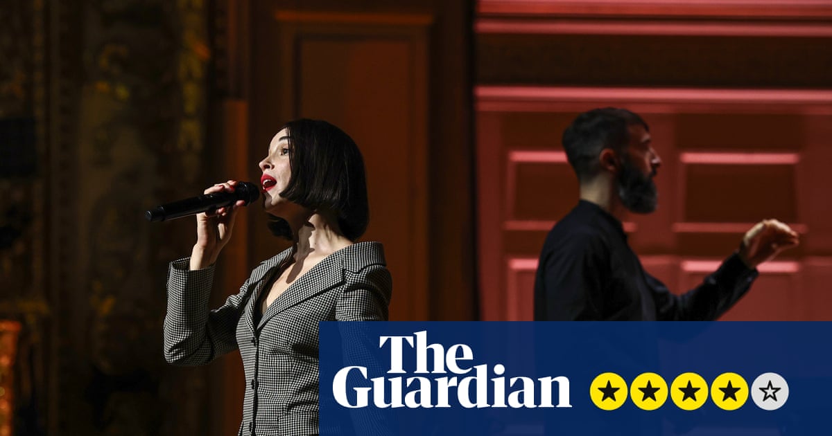 St Vincent review – majestic orchestral transformations of jagged art-pop