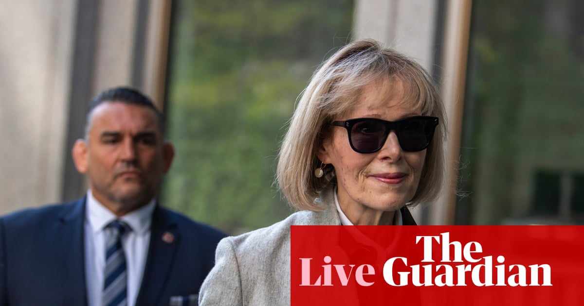Trump’s justice department reportedly opens criminal investigation into E Jean Carroll – as it happened