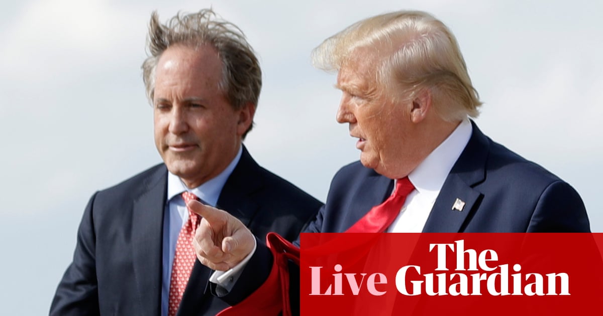 Republican Ken Paxton reportedly blames Iran war and high gas prices for campaign struggles as Trump heads to Texas – live