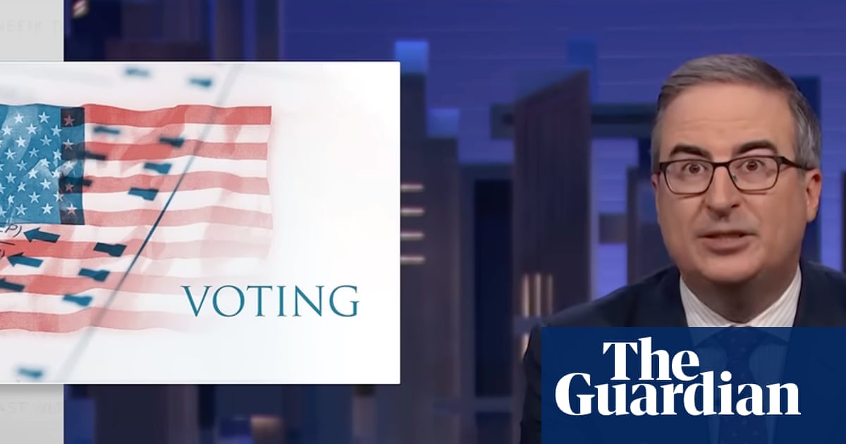 John Oliver on redistricting: ‘Putting a thumb on the scale of who gets elected’