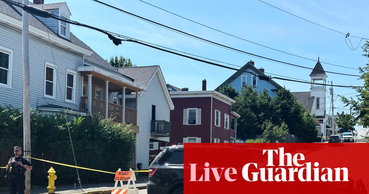 Person reported killed during ICE operation in Maine, state house speaker says – US politics live