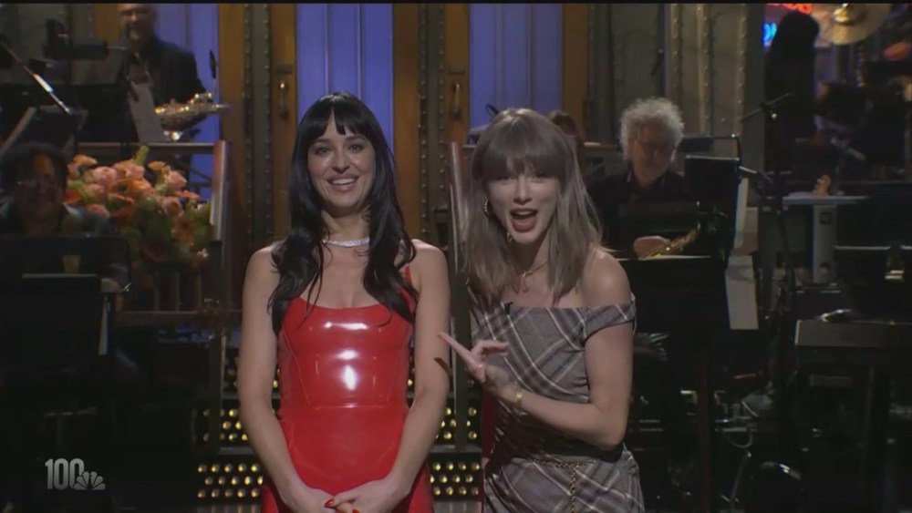 Taylor Swift Crashes Dakota Johnson’s ‘SNL’ Monologue as Her Breakup Therapist, Show Travis Kelce Love with Cleveland Shoutout