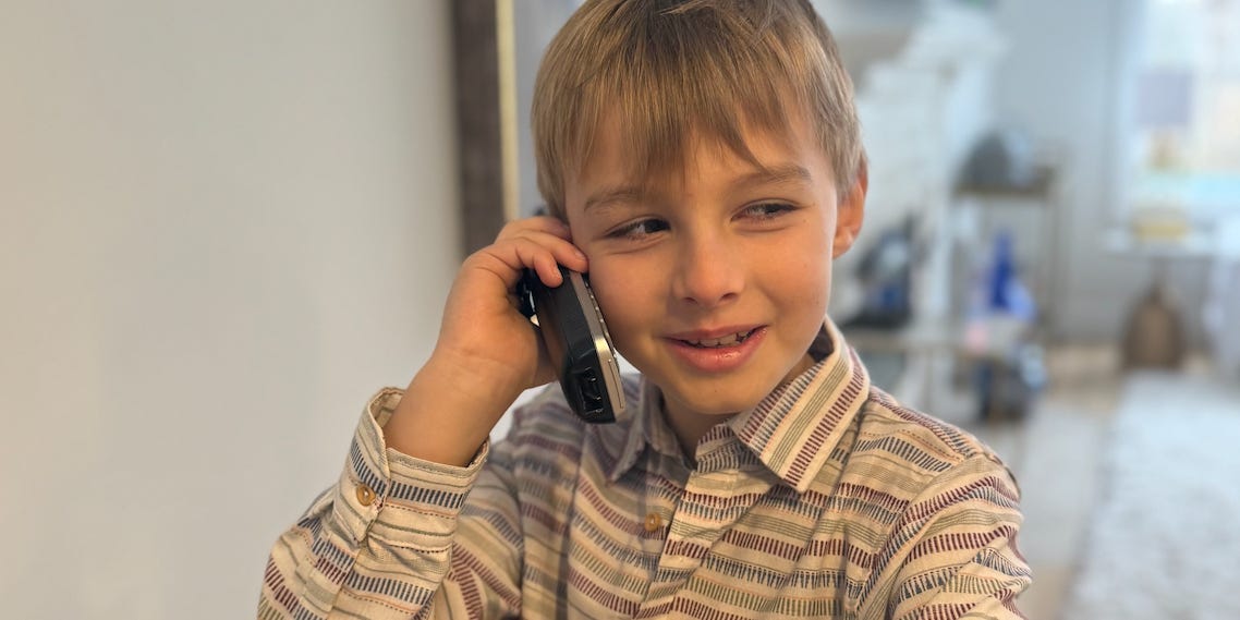 Most parents manage their kids' social lives. I expect my 8-year-old to do it himself.